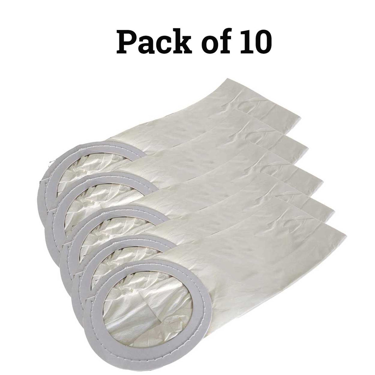 10 x Vacuum Bags for Nilfisk GD5, GD10 Pullman JV500, PV500 Backpack Vacuums