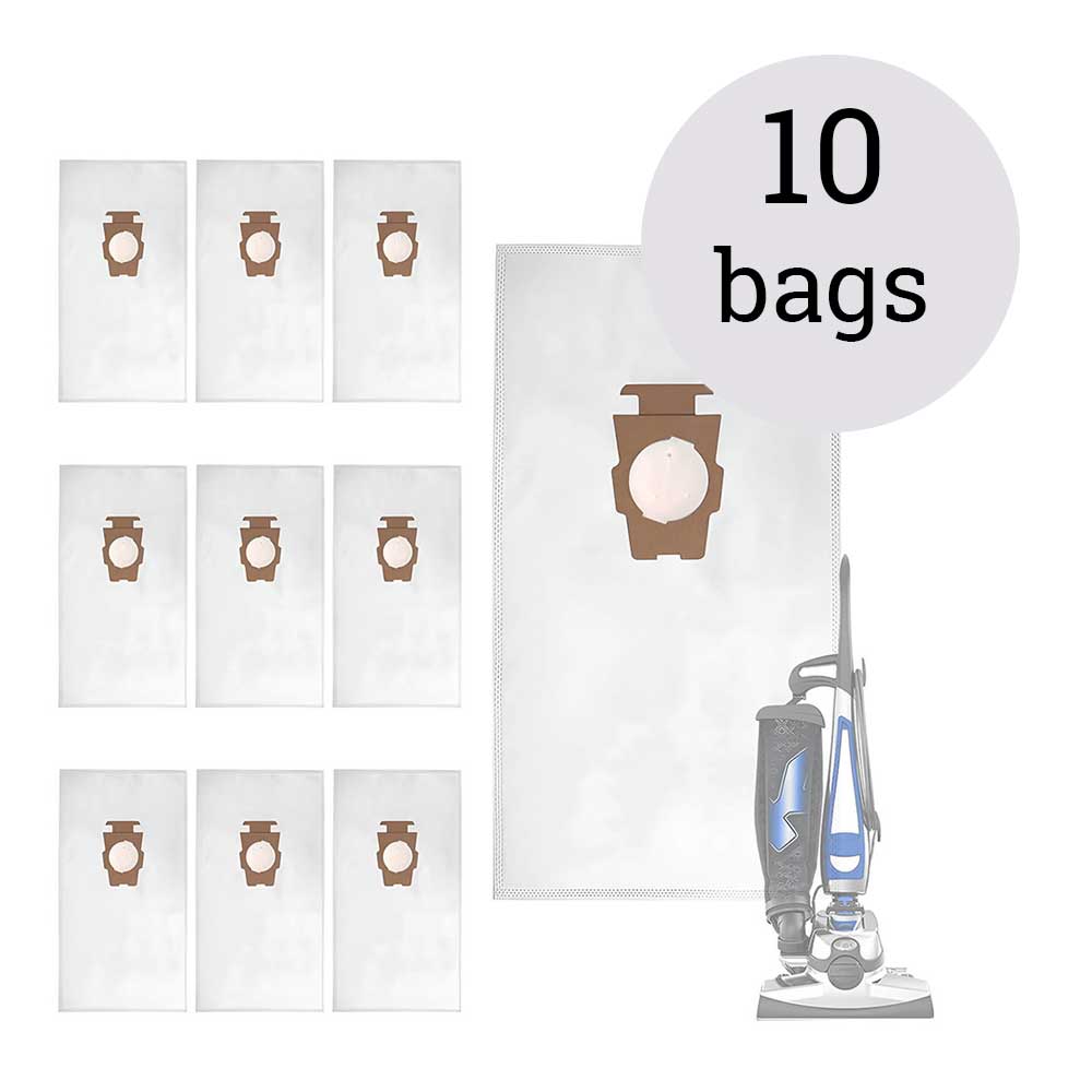 10 Pack F Style Vacuum Bags for Kirby Avalir, Sentria and G Series High Filtration Synthetic Bags