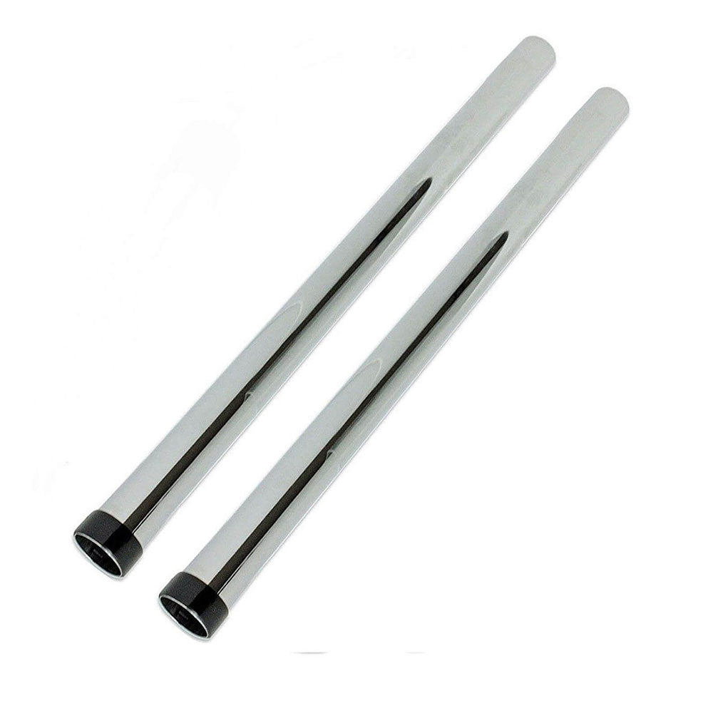 2 x Vacuum Chrome Rods 32mm Diameter