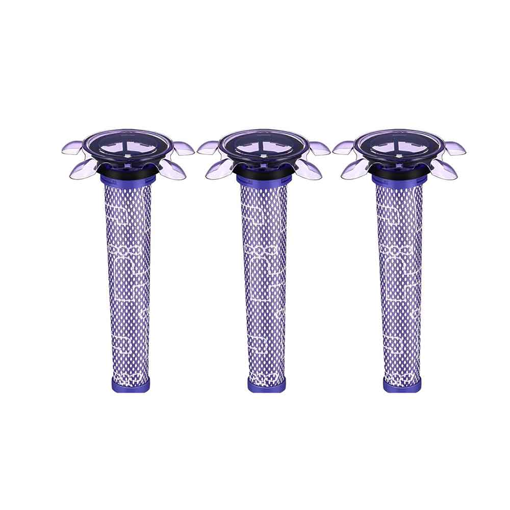 3 x Star Filters for Dyson (SV37) V7 & (SV25) V8 Vacuum Cleaners