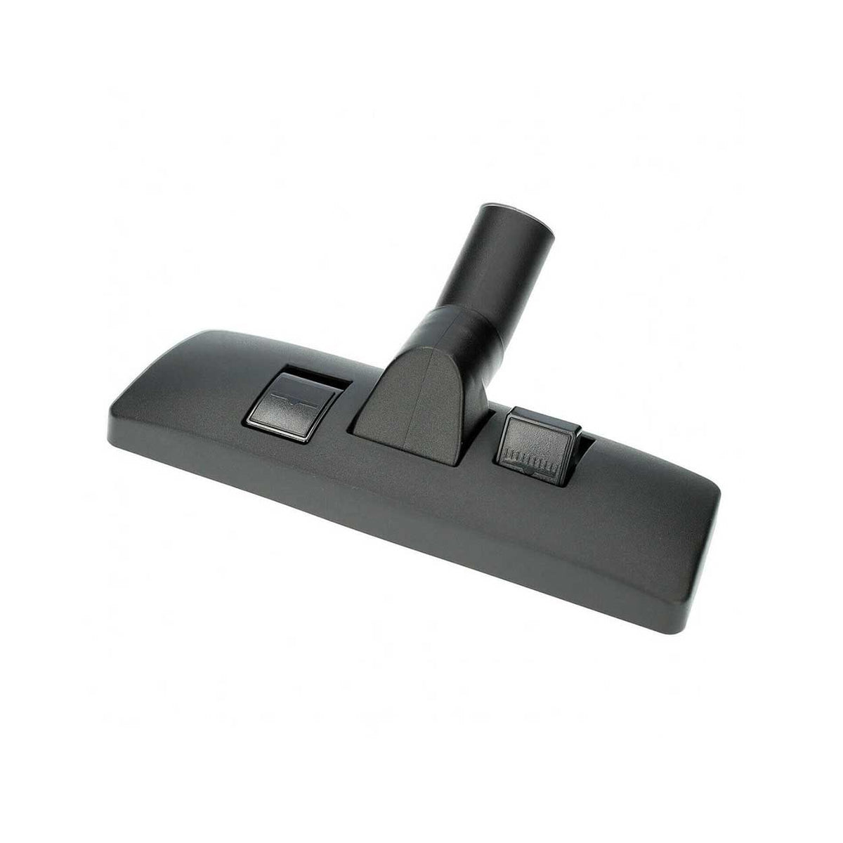 Professional combination vacuum head with reinforced dual-action floor pedal.