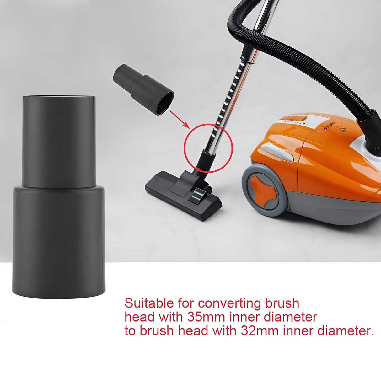 Adapter 32mm to 35mm Straight Diameter Increaser