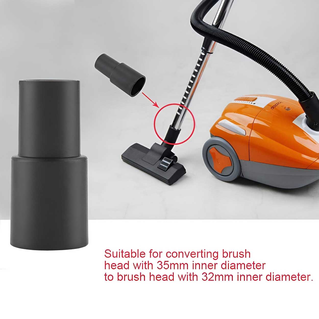 Adapter 32mm to 35mm Straight Diameter Increaser