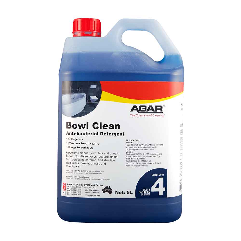 Agar Bowl Clean Toilet & Urinal Cleaner 5L