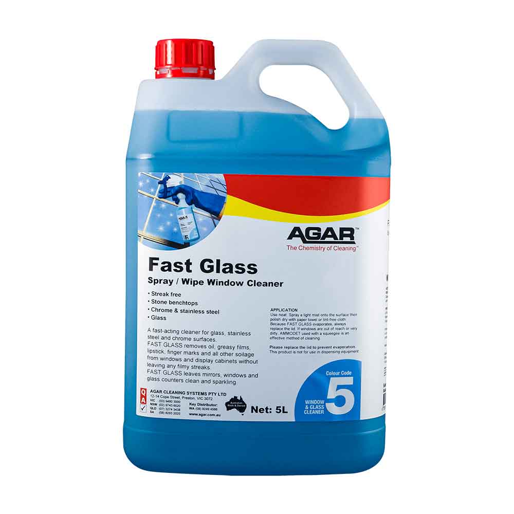 Agar Fast Glass Window & Glass Cleaner 5Lt