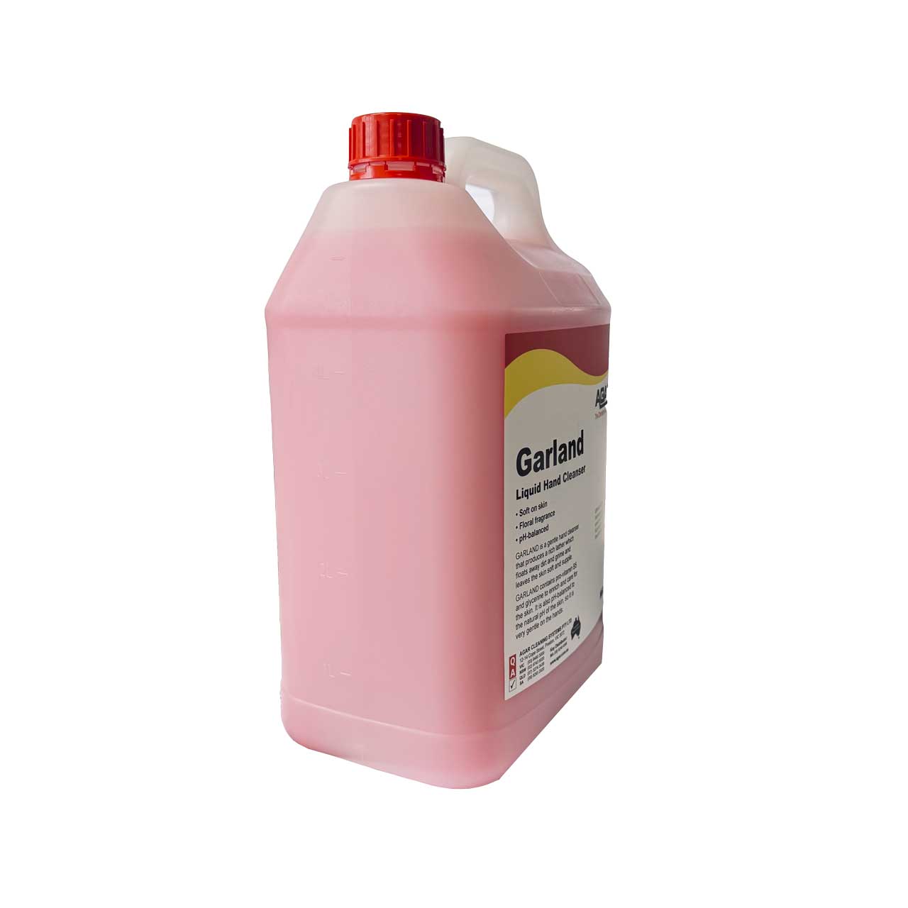 Agar Garland 5L – Premium liquid hand cleanser suitable for commercial use