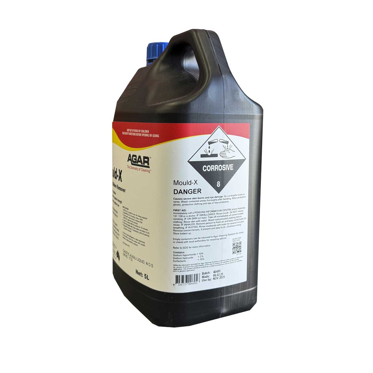 Agar MOULD-X Mould & Mildew Remover 5Lt