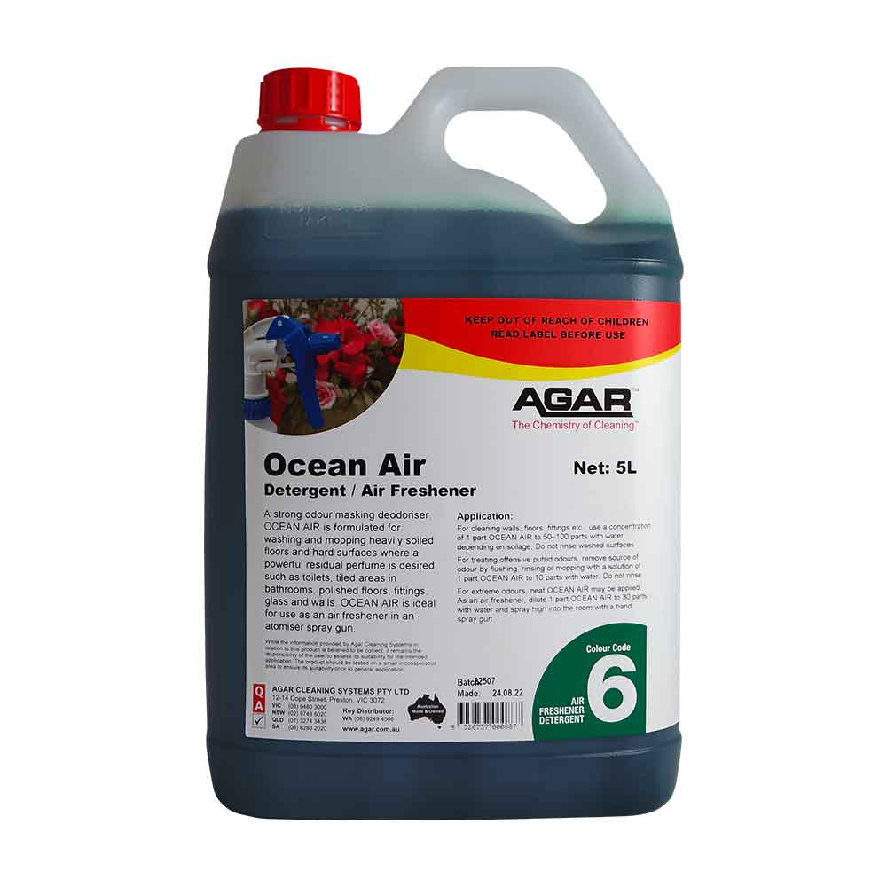 Agar Ocean Air Versatile Cleaner & Odor Masker 5L