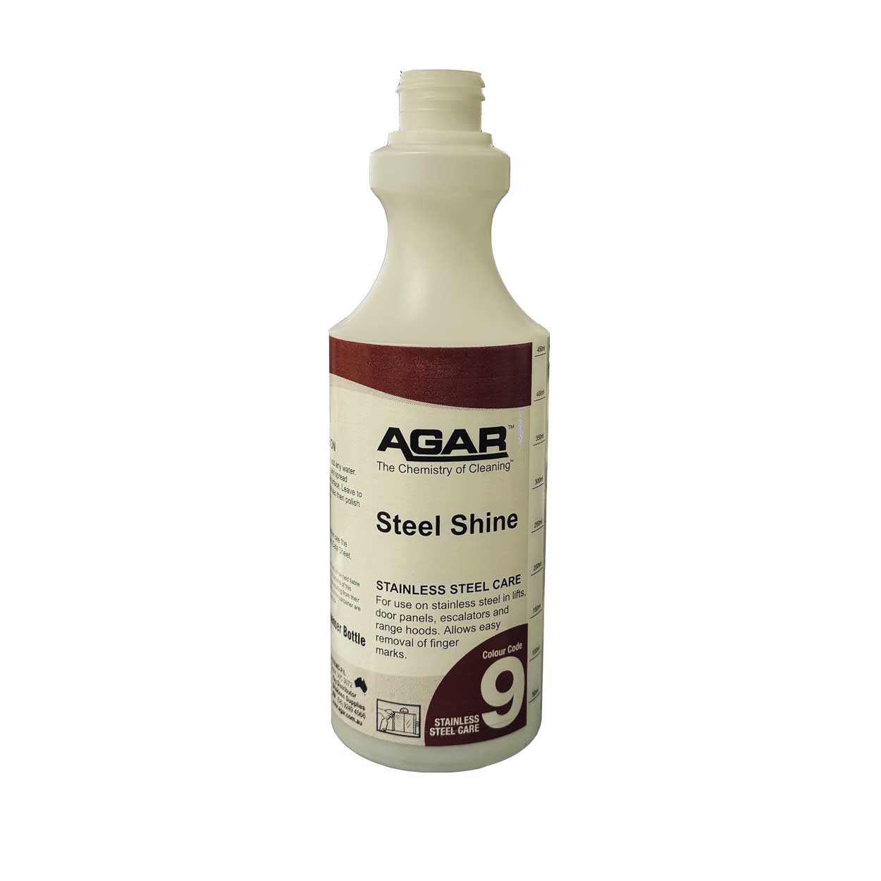 Agar Printed Stainless Steel Oil Bottle 500ml