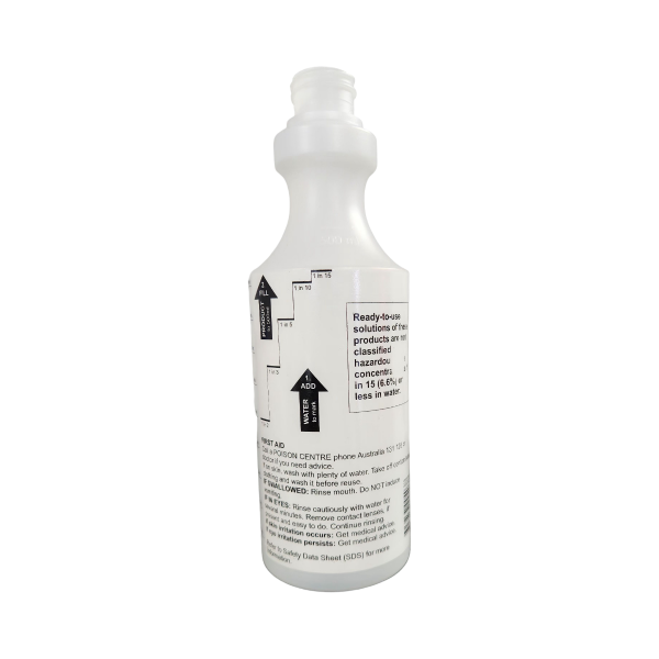 Agar Empty Chemical Bottle Spray and Wipe 500ml