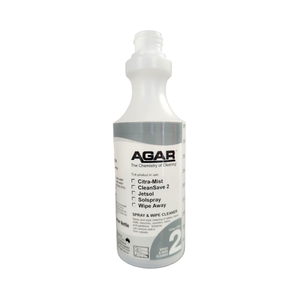 Agar Empty Chemical Bottle Spray and Wipe 500ml