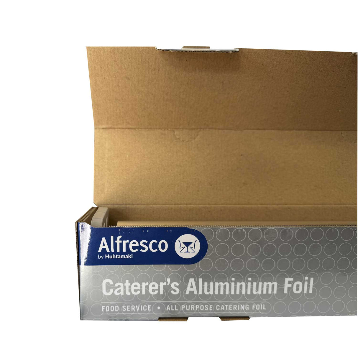 Commercial kitchen prep using Alfresco tear resistant catering foil
