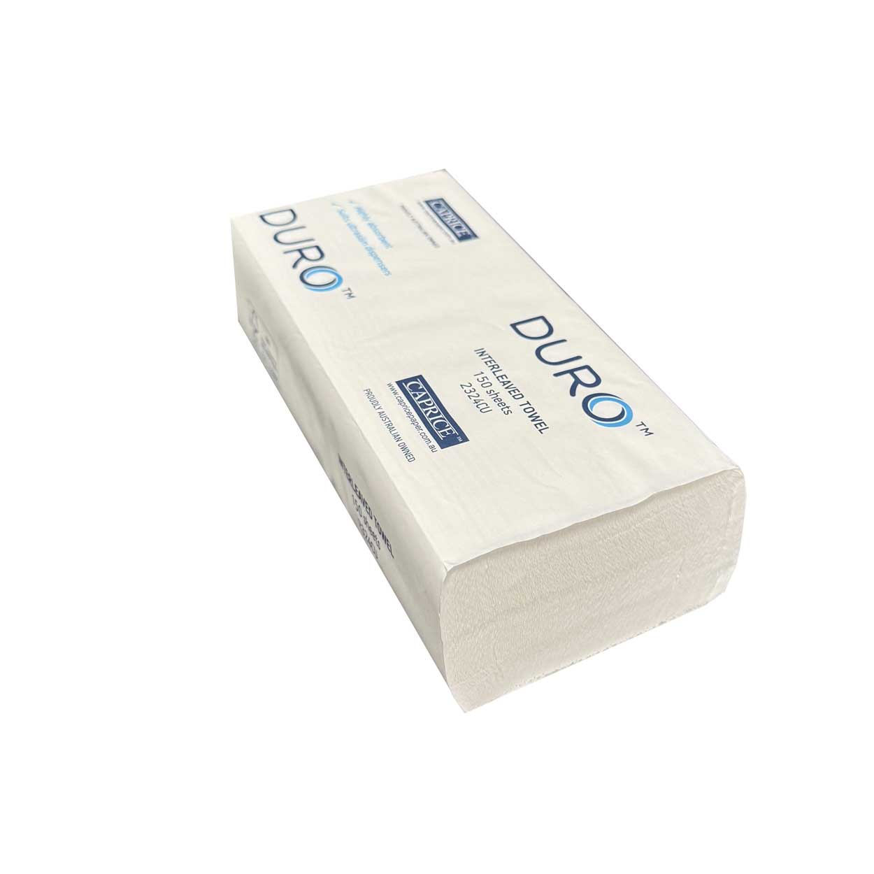 Caprice Duro Ultra Slim Paper Hand Towel Interleaved 2400crt