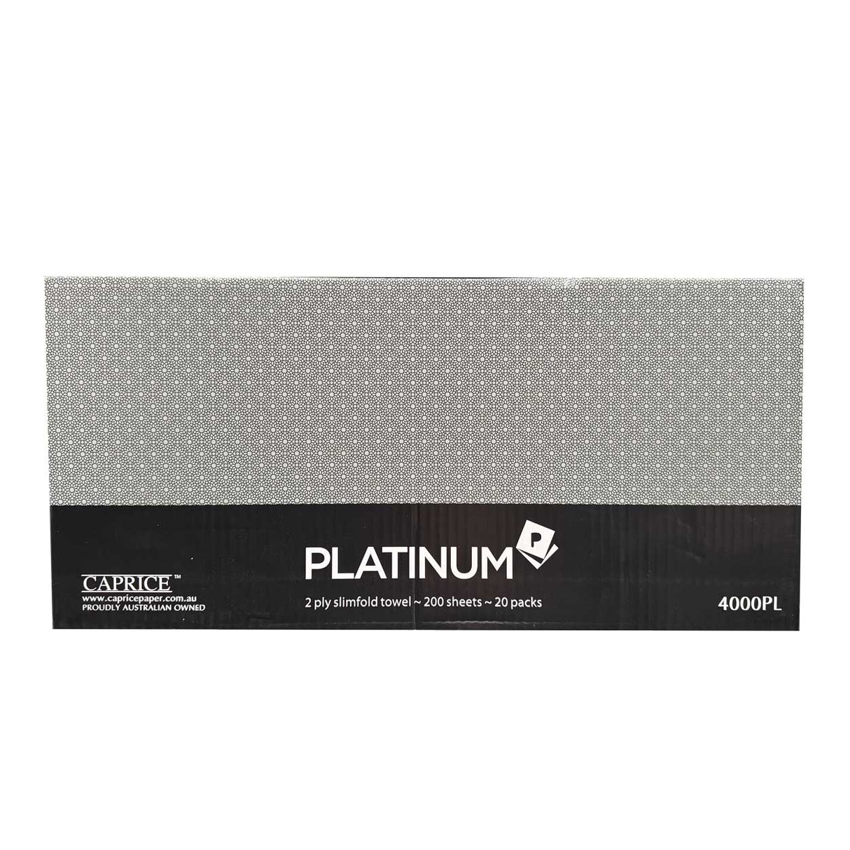 Caprice Slimline Platinum Interleaved Paper Hand Towels (2Ply 4000sh)