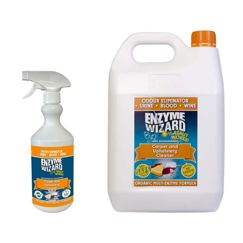 Carpet and Upholstery Cleaner Enzyme Wizard