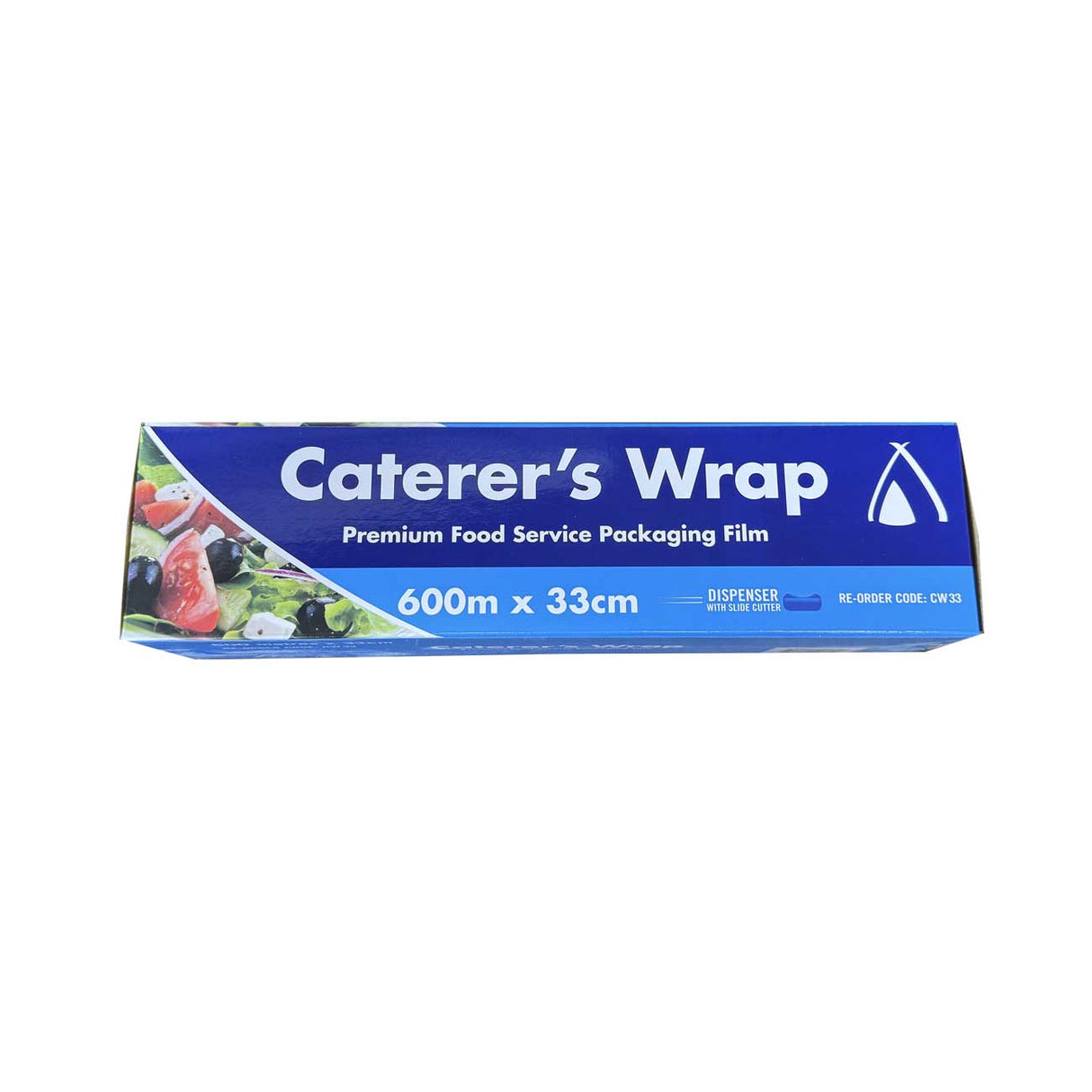 Caterers Wrap Premium Food-Grade Cling Film, 33cm x 600m