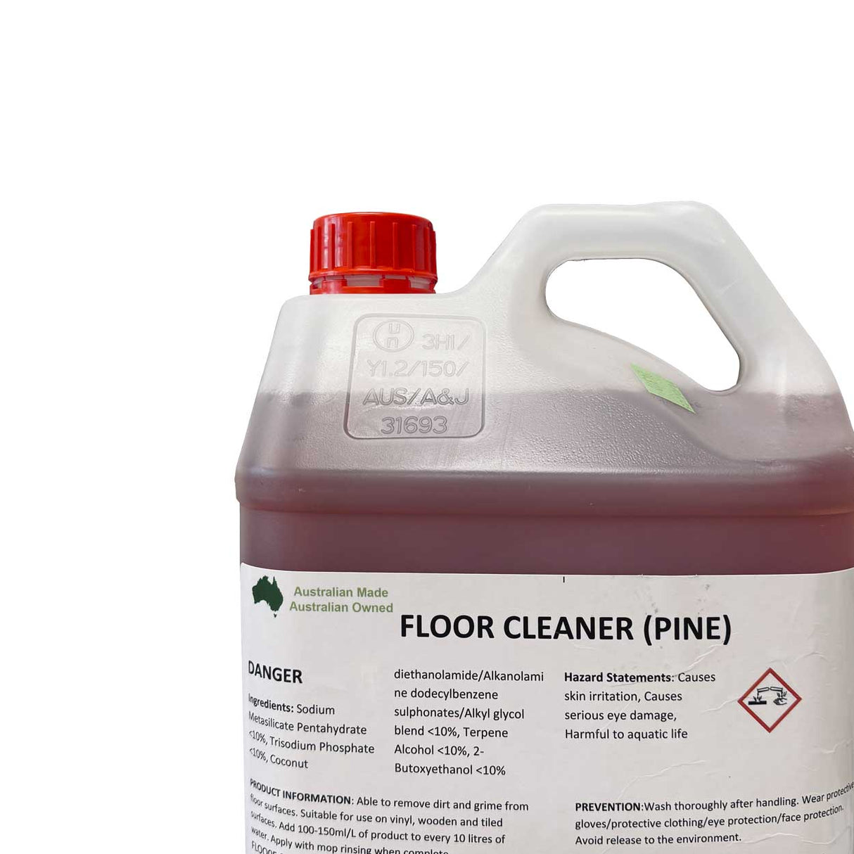 Pine Concentrated Heavy Duty Floor Cleaning Liquid 5Lt