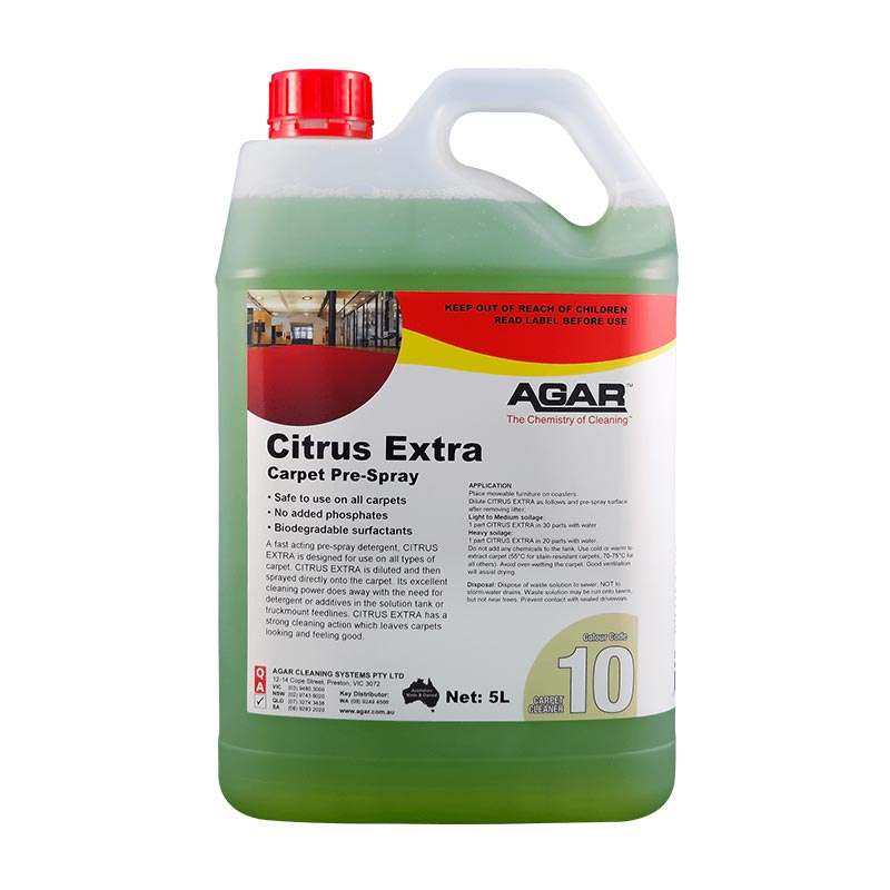 Agar Citrus Extra Carpet Pre Spray 5Lt