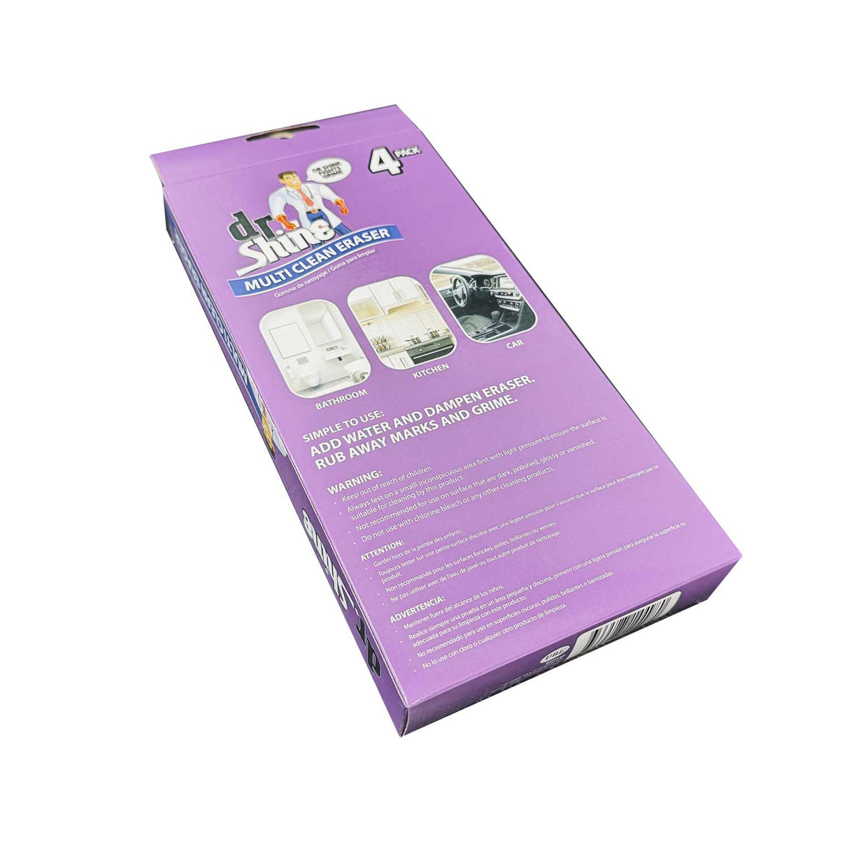 Magic Cleaning Eraser Sponge 4 Pack