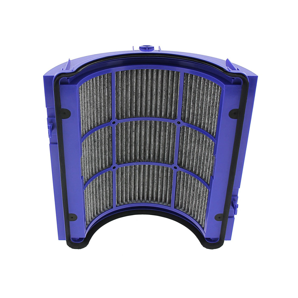 Close-up of the sealed construction on the 2-in-1 replacement filter to ensure airtight fitment for PH01 and PH02 models.