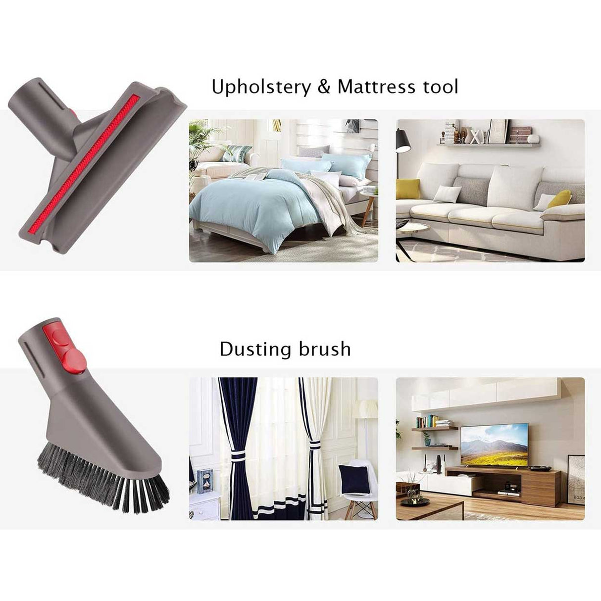 Complete tool kit for Dyson V7 V8 V10 V11 V12 & V15 vacuum cleaners