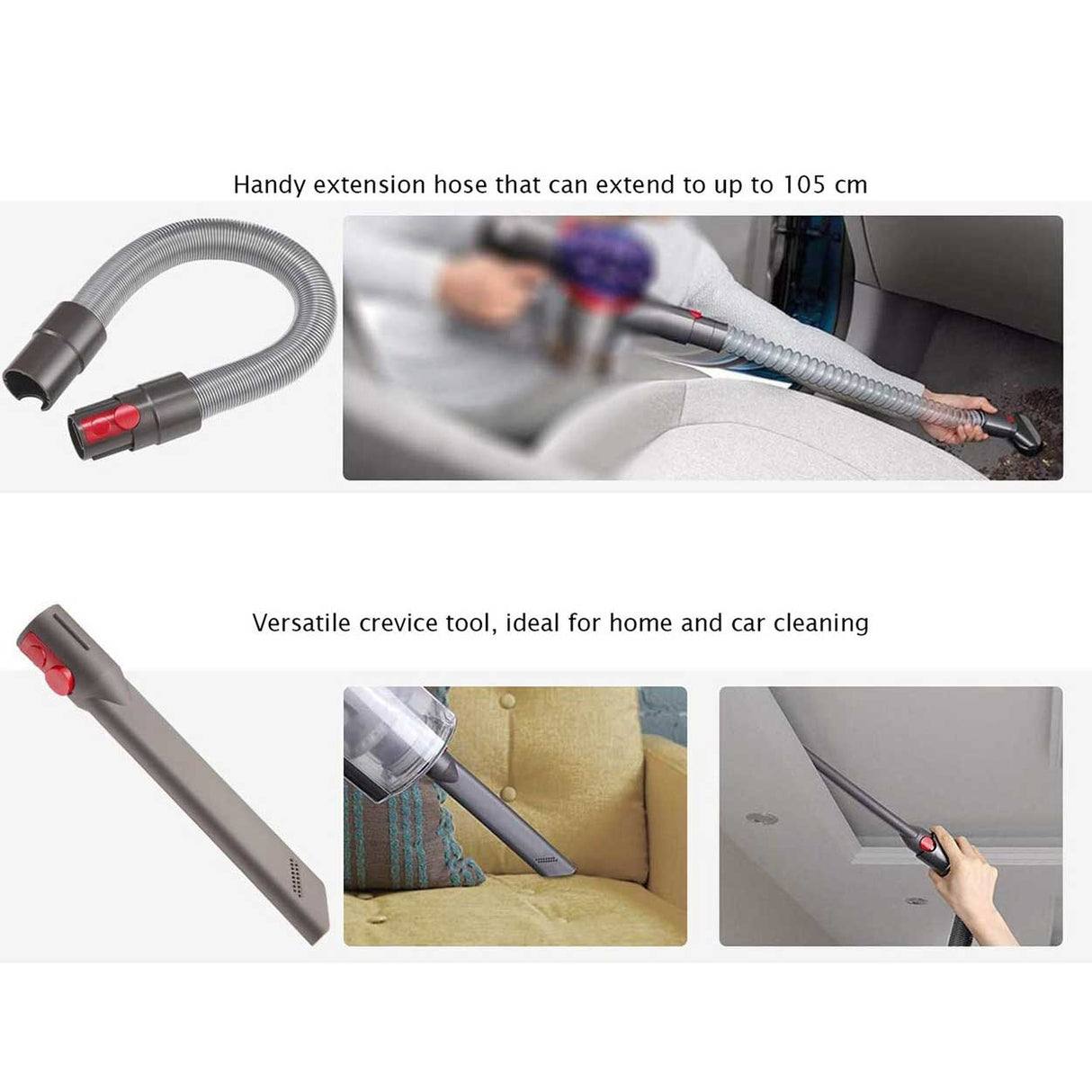 Complete tool kit for Dyson V7 V8 V10 V11 V12 & V15 vacuum cleaners