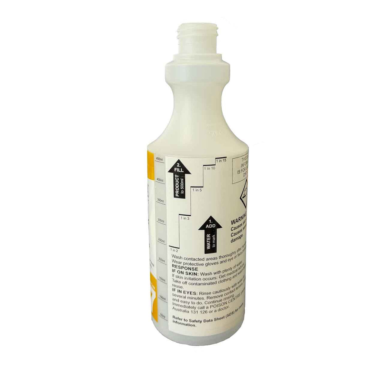 Agar Dirt-Off Printed Empty Spray Bottle 500mL