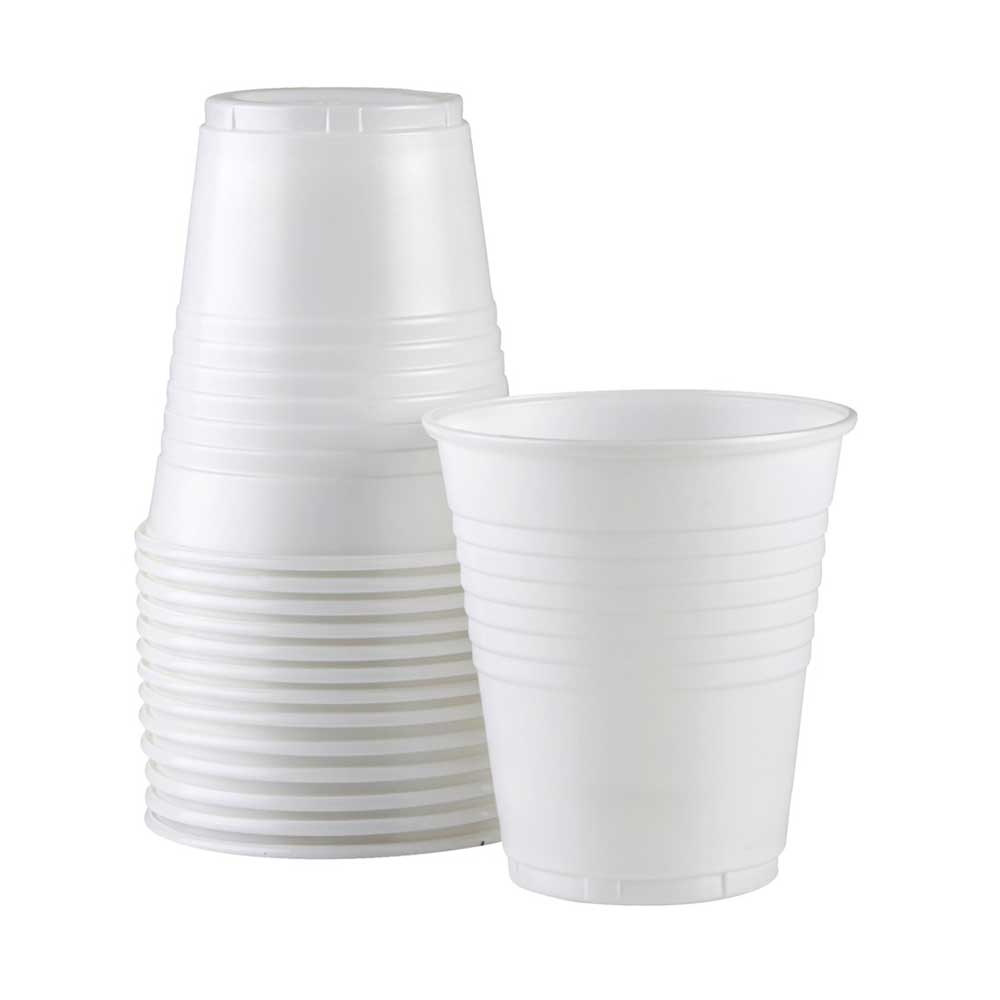 Disposable Drinking Plastic PP Cups 185ml 1000 box