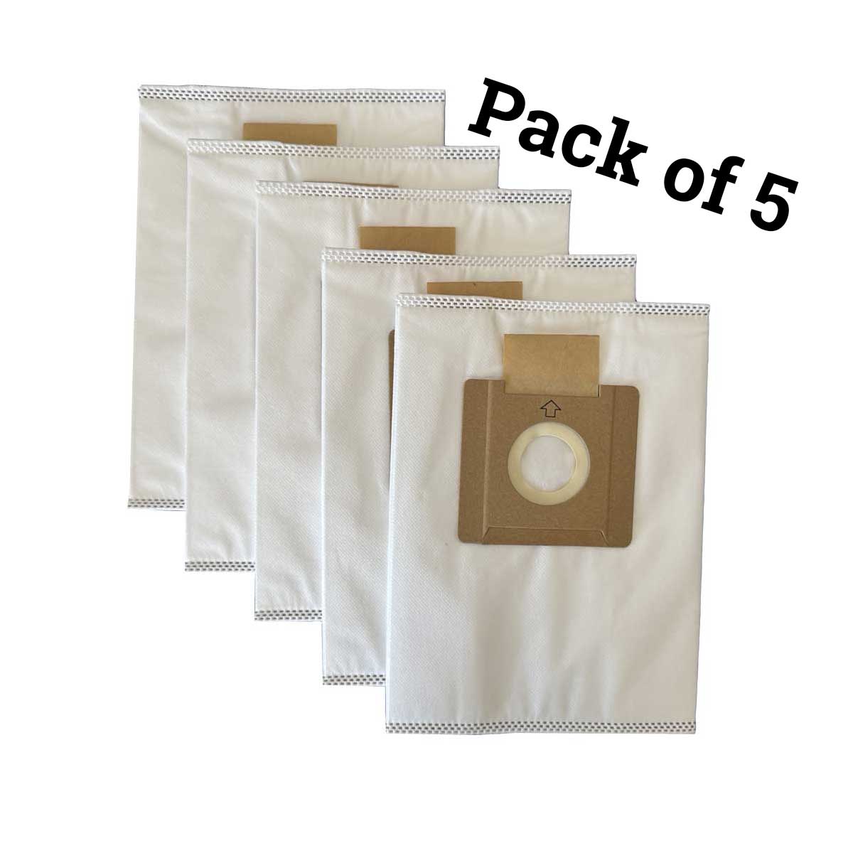Dust Vacuum Bags for VOLTA Vacuums (7 SERIES, CAMPUS, POWERPLUS) pack of 5
