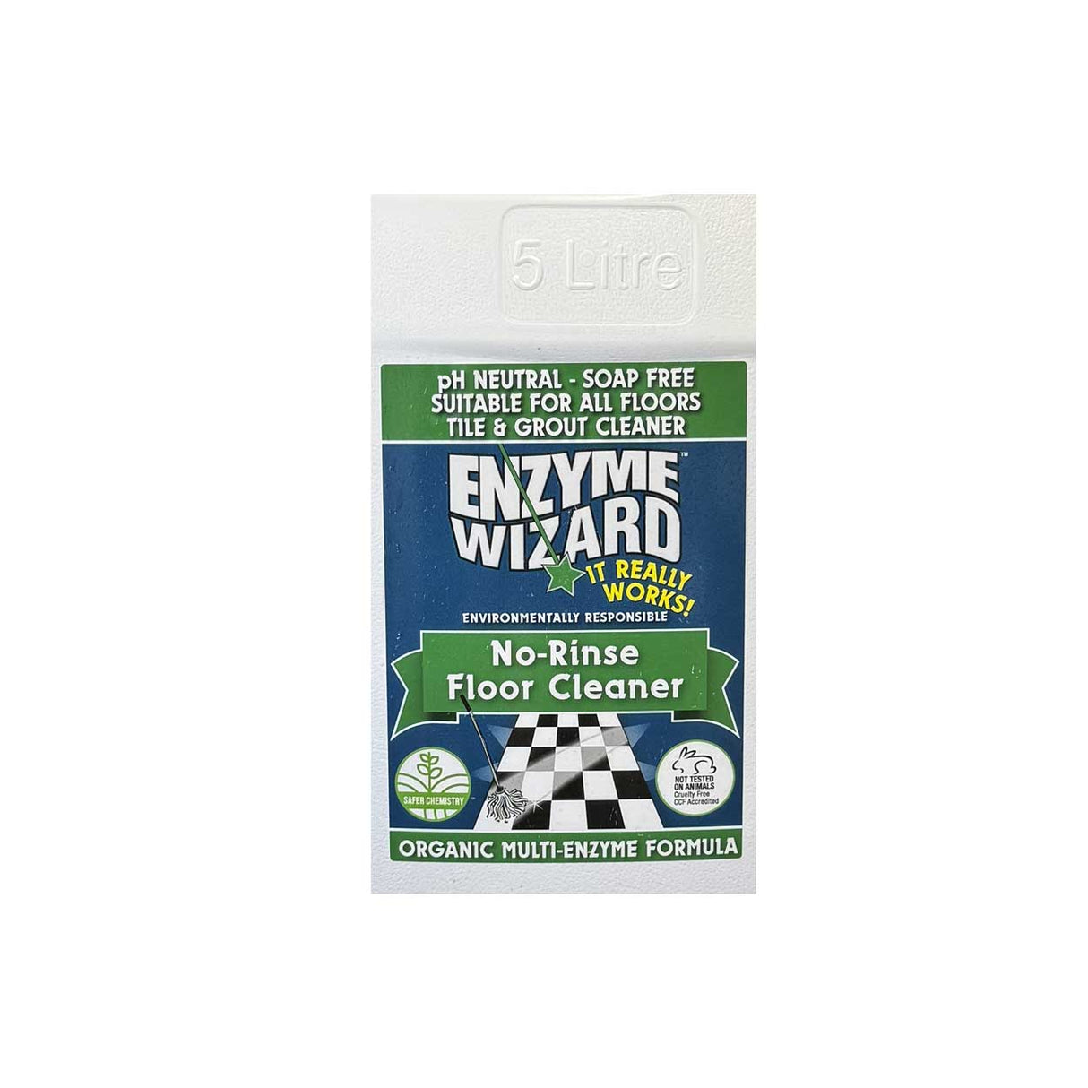 Enzyme Wizard Commercial Floor Cleaner No Rinse 5Lt