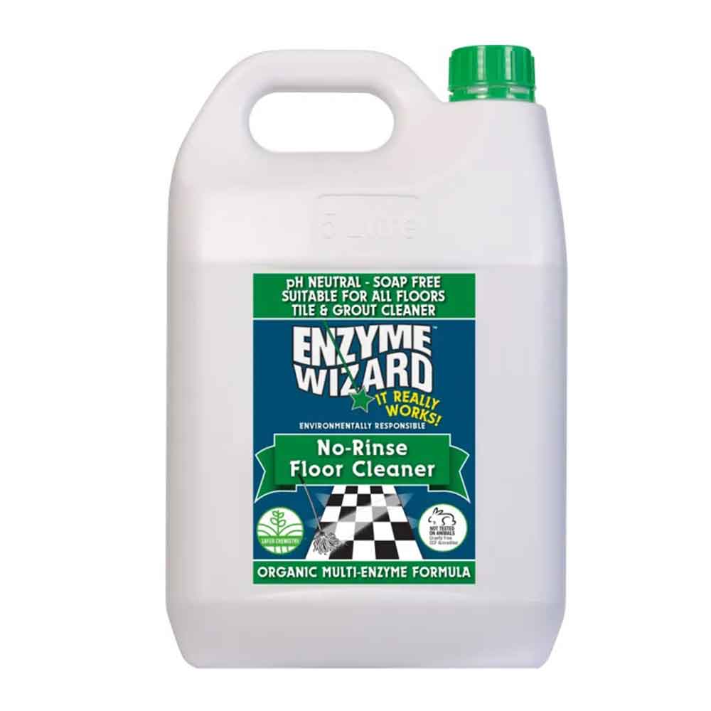 Enzyme Wizard Commercial Floor Cleaner No Rinse 5Lt