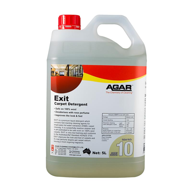 Agar Exit Carpet Shampoo Detergent 5L
