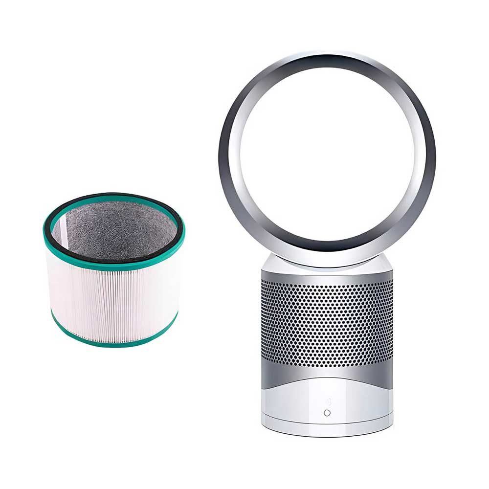 Replacement 360° Glass HEPA and Activated Carbon filter for Dyson HP01 HP03 DP01 purifiers."