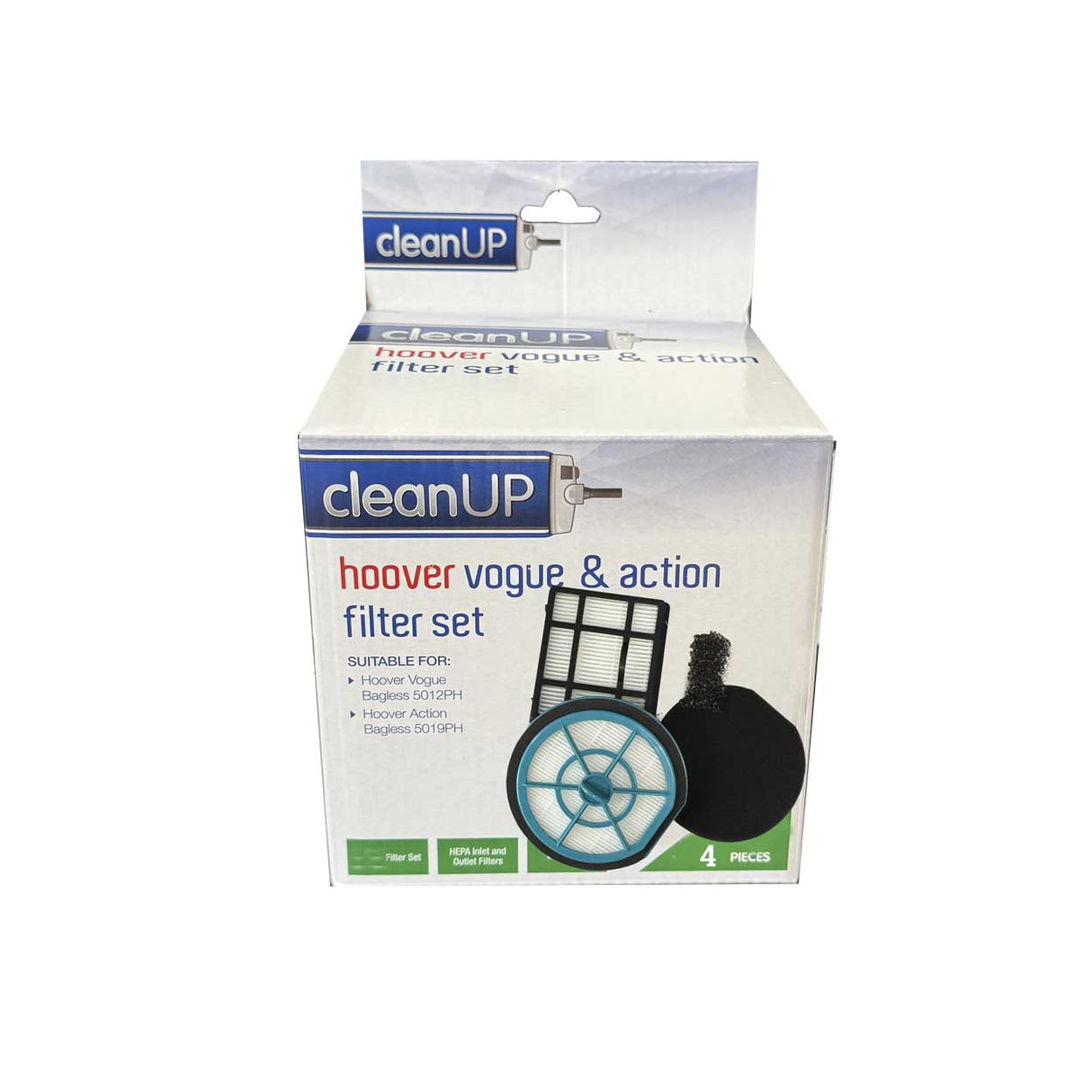 Filter Set for Hoover Vogue Bagless Vacuum Cleaner 5012ph,5015ph,5017ph,5019ph