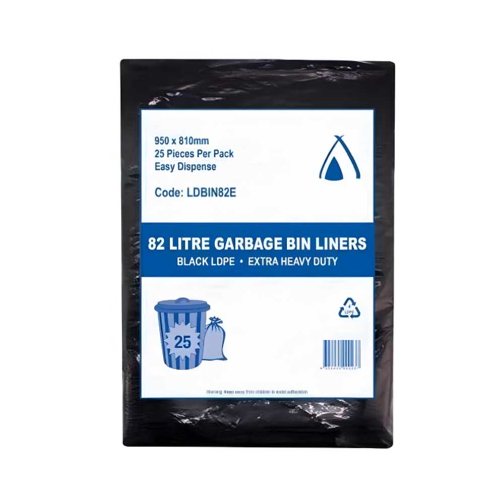 Garbage Bin Liner Extra Heavy Duty 82L