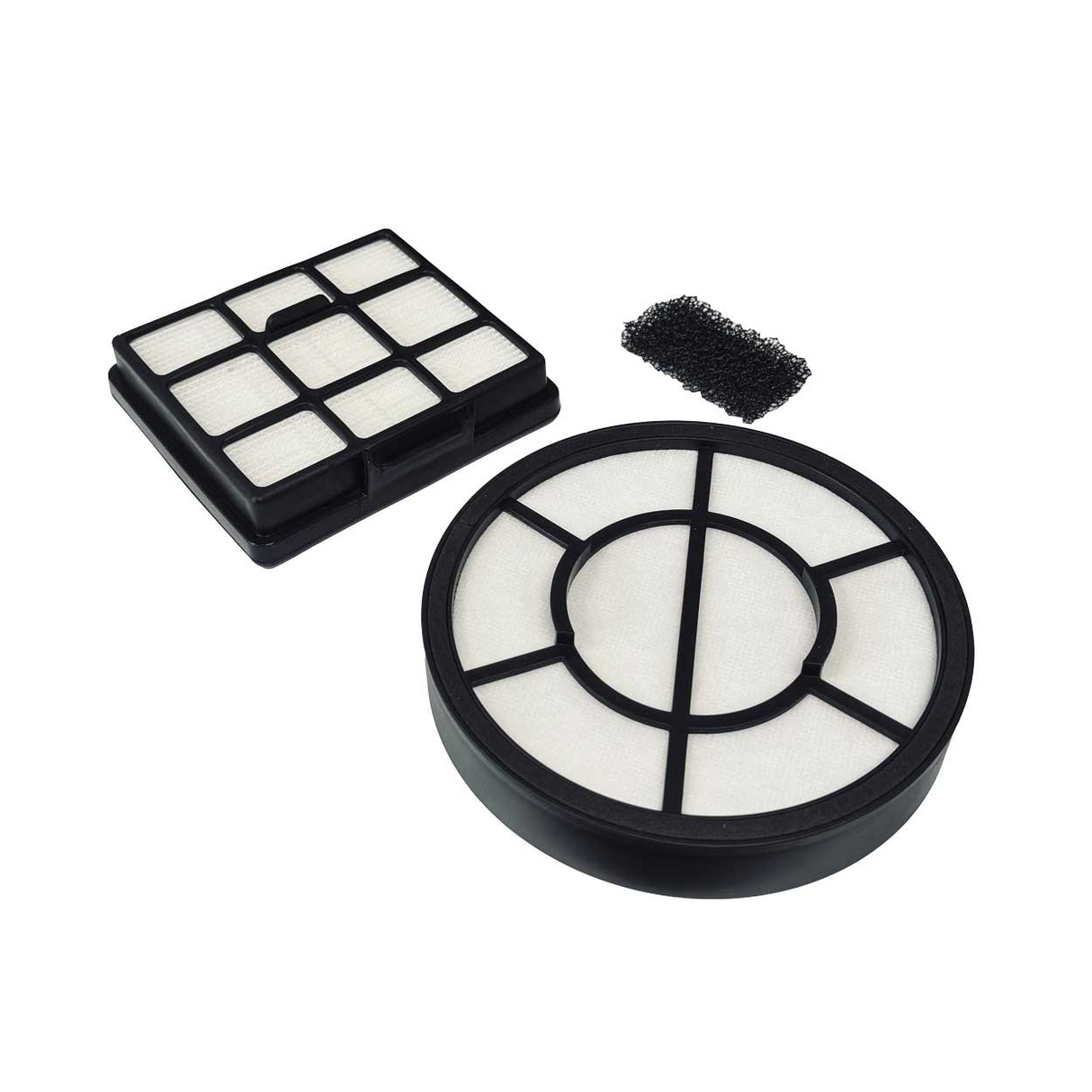 Replacement vacuum filter kit designed for Hoover 3012 and I-VAC Tornado models