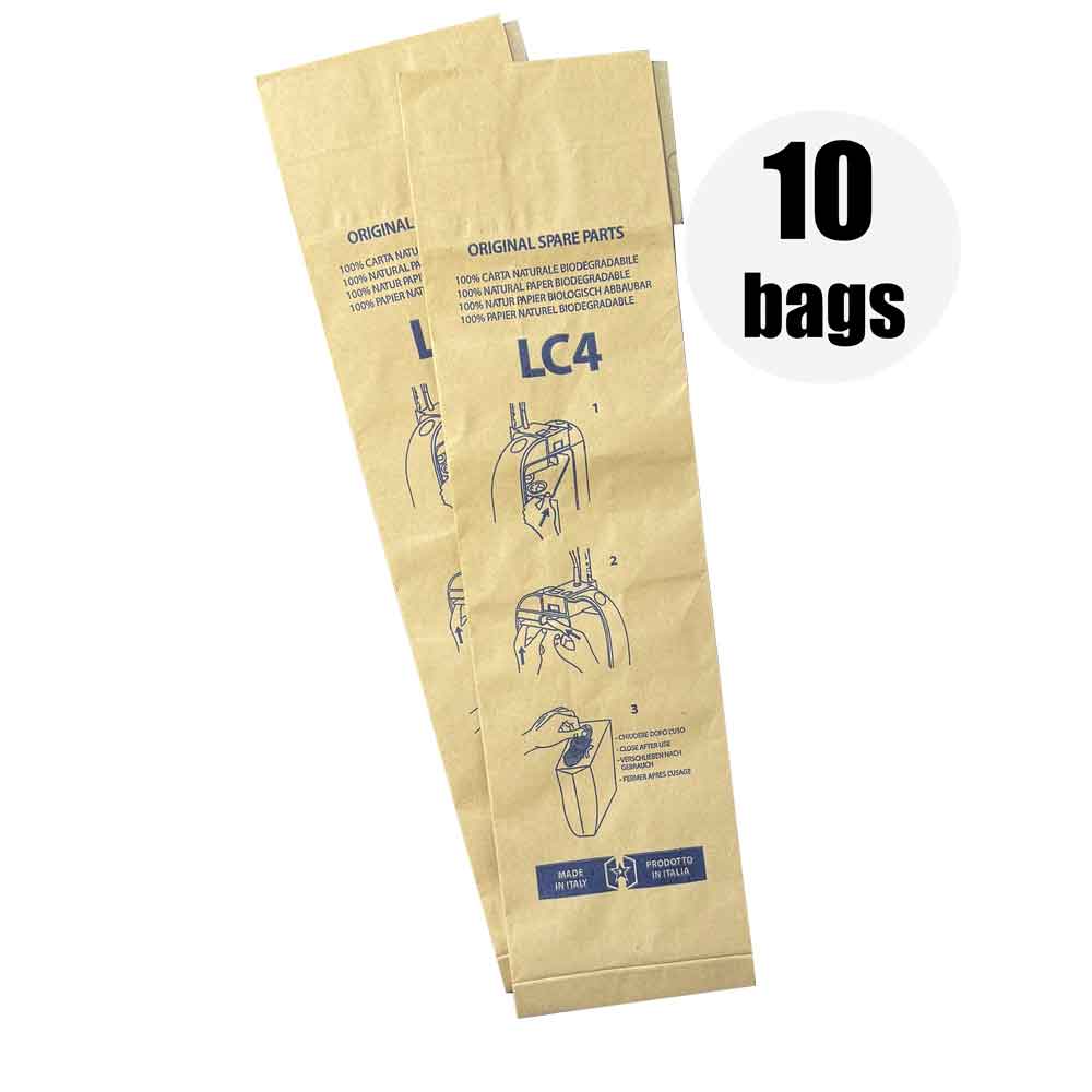 Genuine Dust Bags LC4 for Comac CM12, CM15, CM18 (10 Pack)