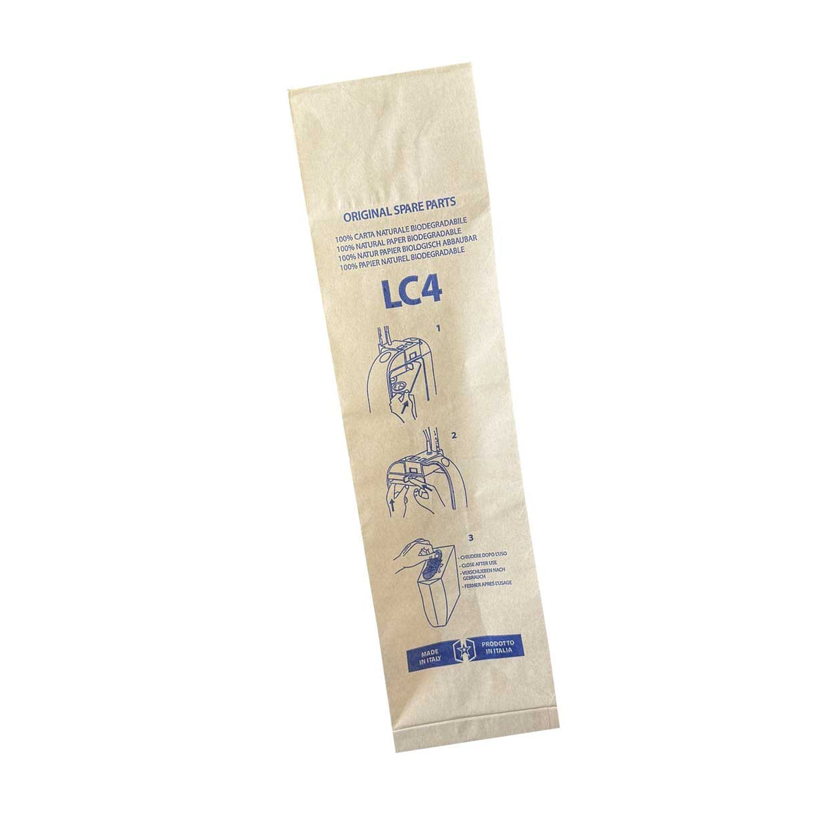 Genuine Dust Bags LC4 for Comac CM12, CM15, CM18 (10 Pack)
