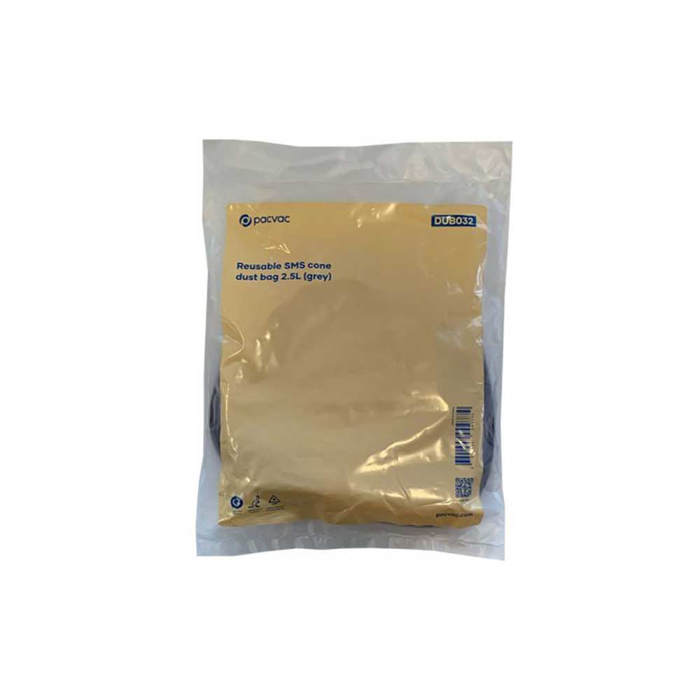 Genuine DUB032 SMS Reusable Cloth Dust Bag for Pacvac Velo