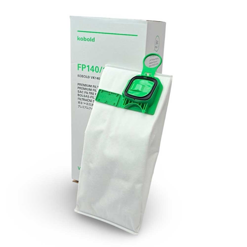 Genuine Vorwerk Kobold VK140, VK150 premium filter vacuum bags