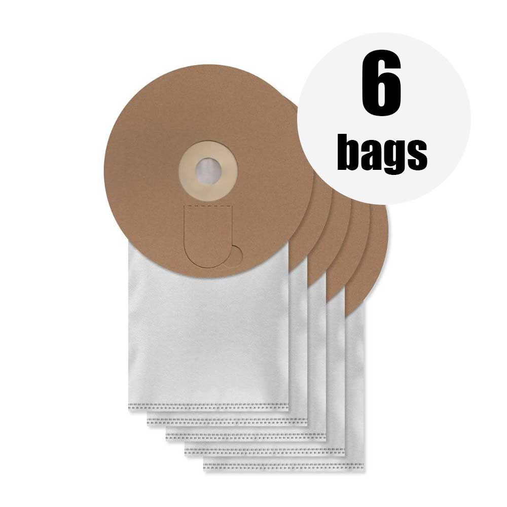 Ghibli T1 Backpack Vacuum Cleaner Dust Bags - Pack of 6, Durable & High Filtration
