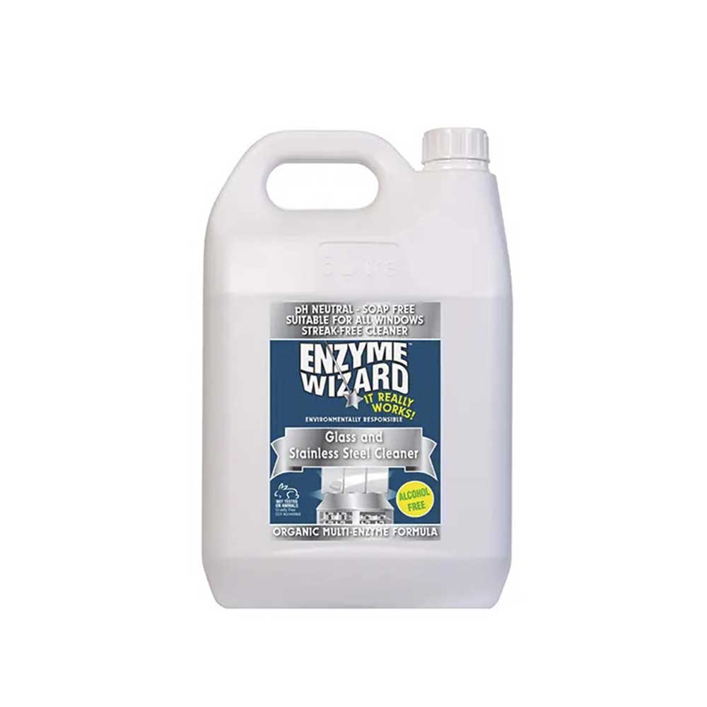 Glass and Stainless Steel Cleaner Enzyme Wizard