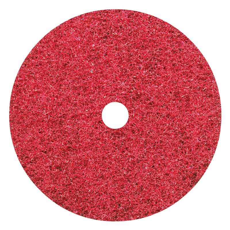 Glomesh Red Regular Speed Buffing Floor Pad