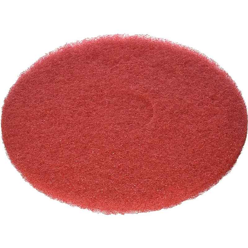 Glomesh Red Regular Speed Buffing Floor Pad