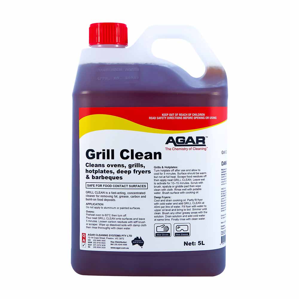 Agar Grill Clean Oven and BBQ Cleaner 5L
