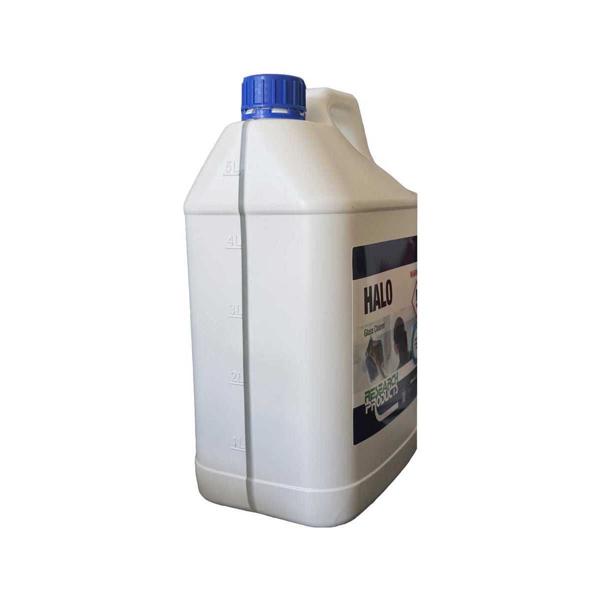 Halo Glass, Chrome & Stainless Steel Cleaner 5L Streak-Free Shine