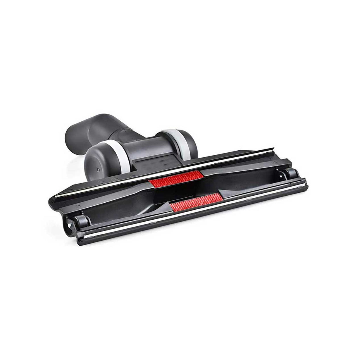 Underside of multi-surface Gulper floor tool showing smooth wheels and wide 32mm suction channel.