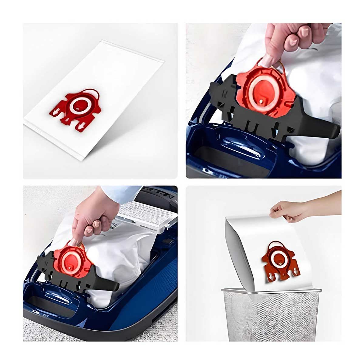 Miele Vacuum Cleaner Dust Bags (FJM Type) x 12