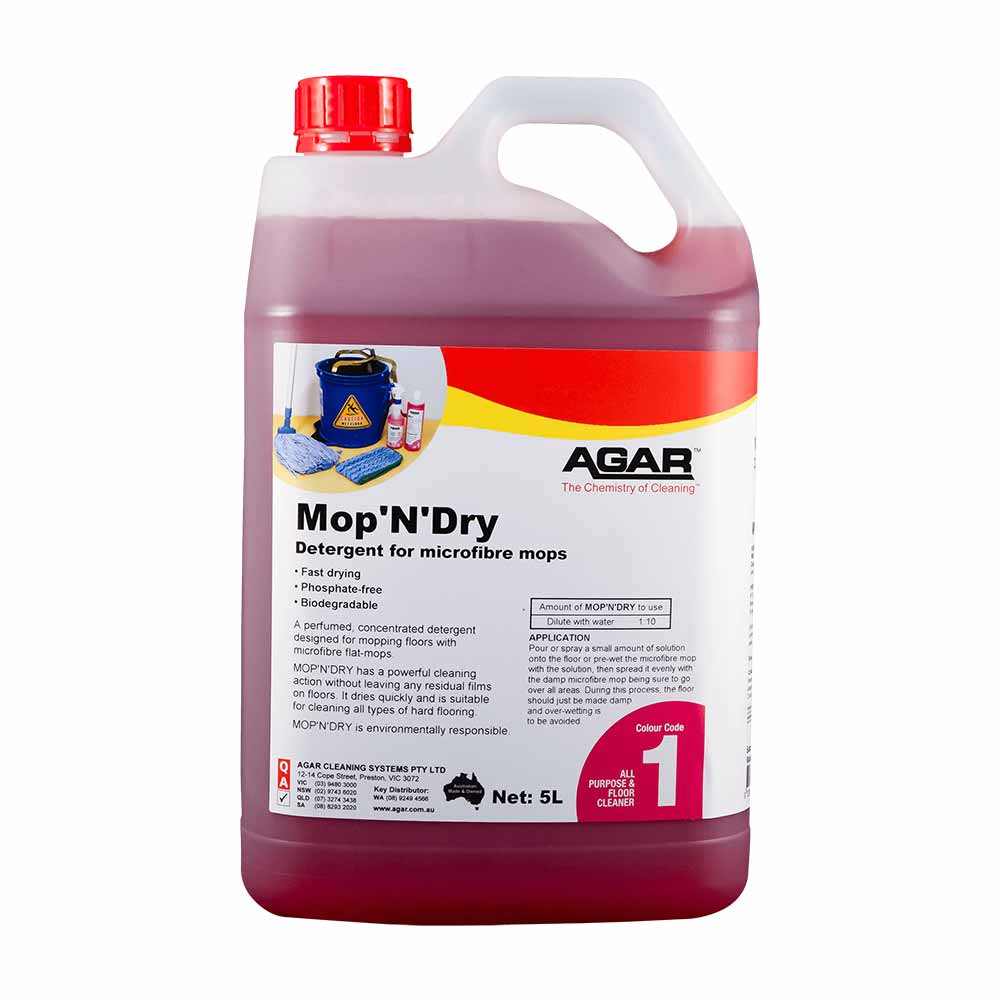Agar Mop and Dry Spray Mop Detergent 5L