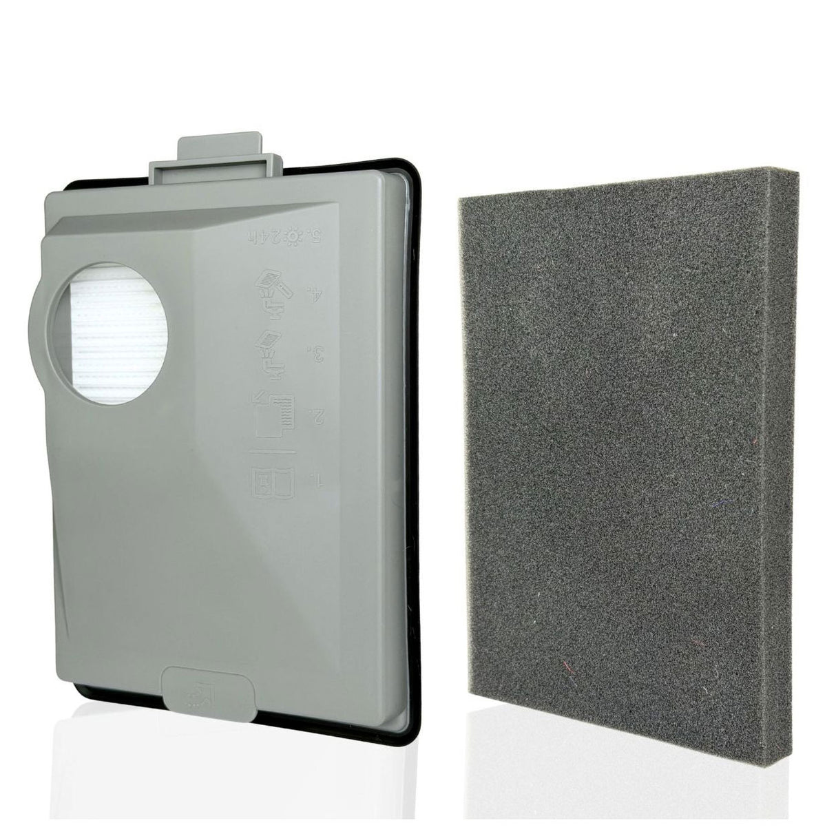 Miele Boost CX1 washable fine dust filter set. Fits all Boost CX1 bagless models